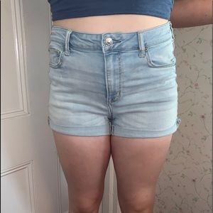 American Eagle NWOT High-Waisted Denim Short Short
